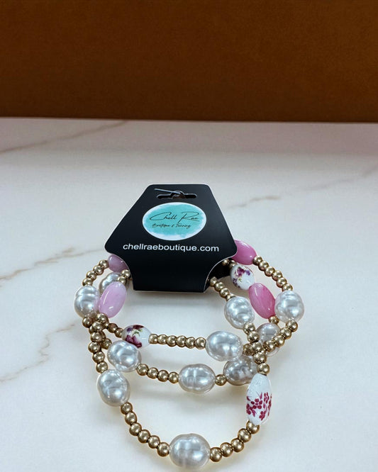 'Bubble Moon' Bracelet Set