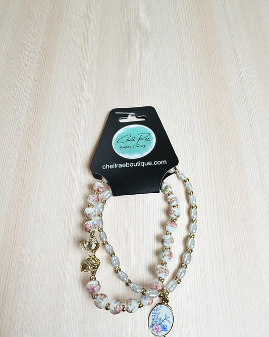 'Pink Glow' Bracelet