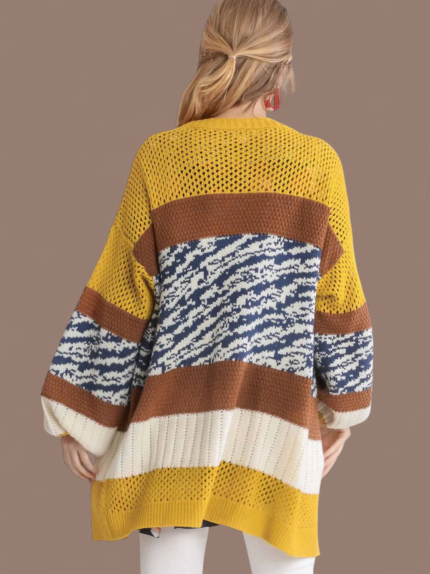 'Wild Mosaic' Cardigan