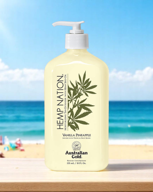 Australian Gold Hemp Nation Vanilla Pineapple Tan Extender