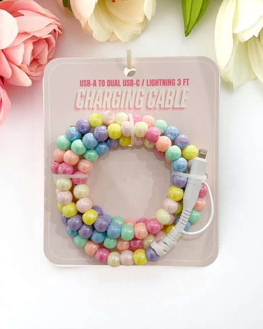 'Pretty Pearl' Charging Cables