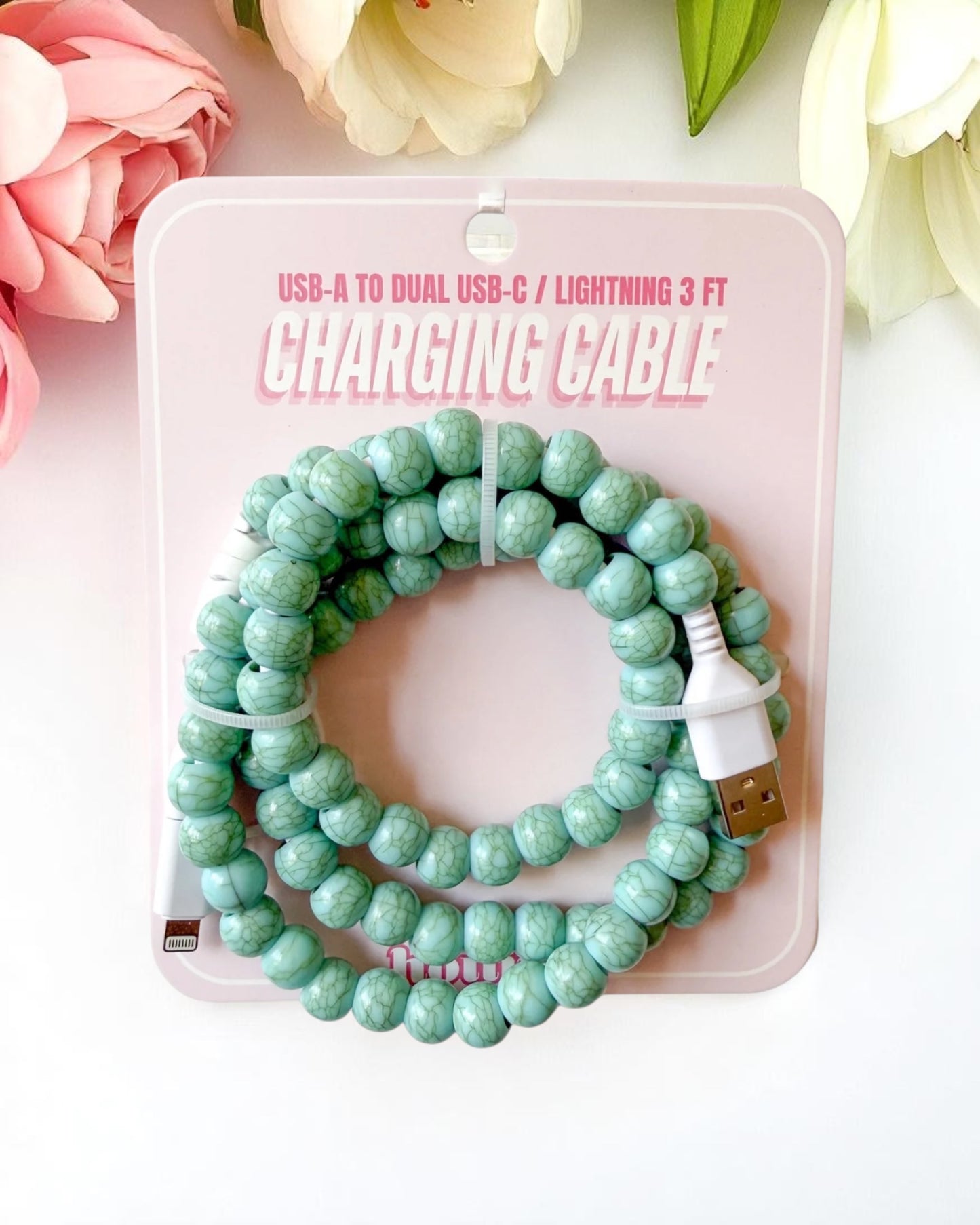 'Pretty Pearl' Charging Cables