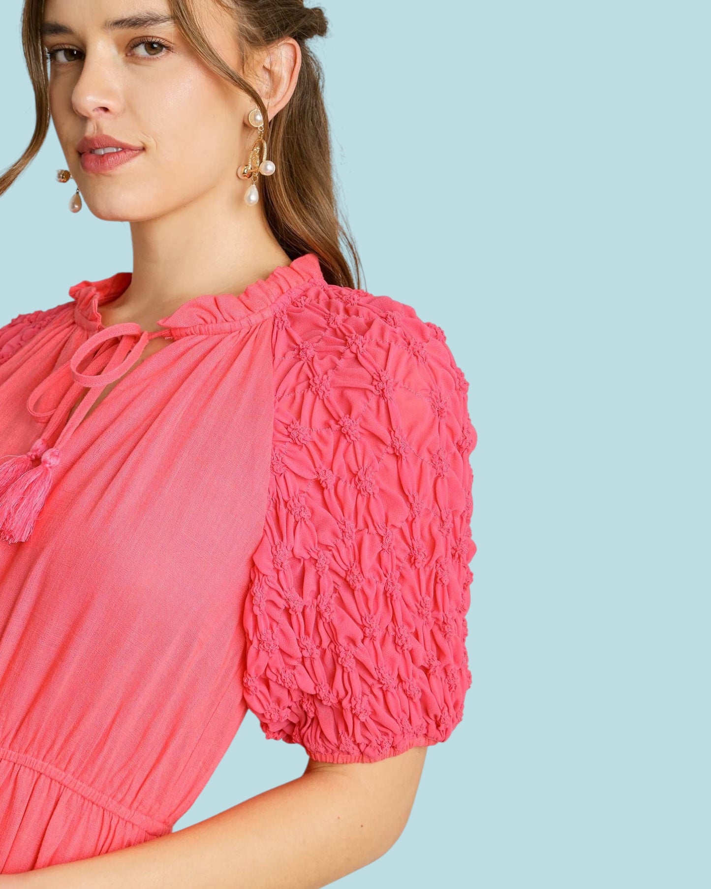 'Mediterranean Breeze' Midi Dress