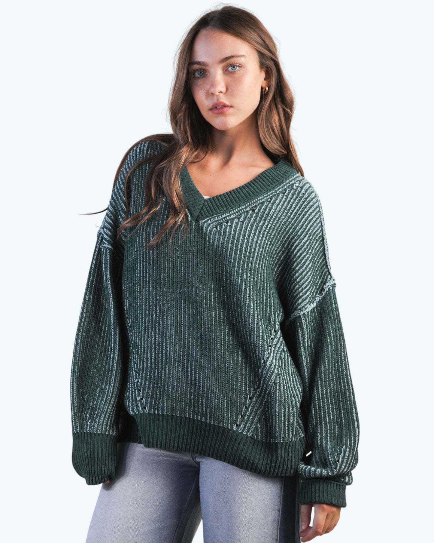'Evergreen Glow' Sweater