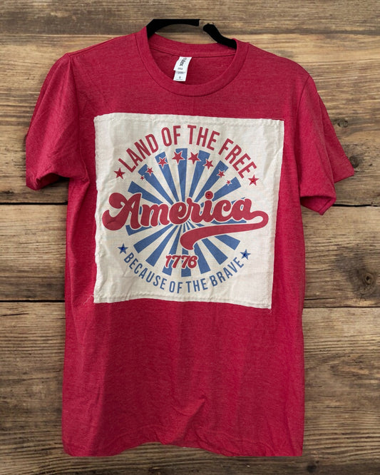 ‘Land Of The Free’ Tee