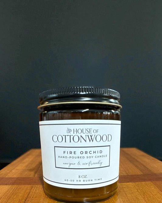 'Fire Orchid' Candle