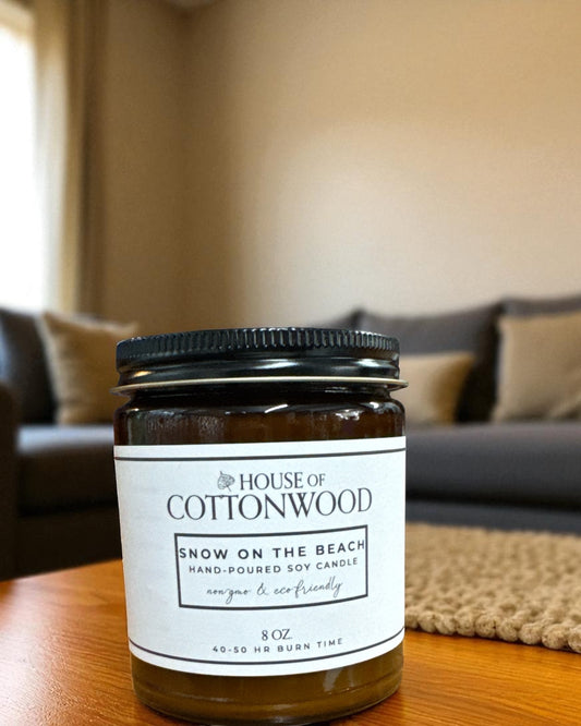 'Snow On The Beach' Candle
