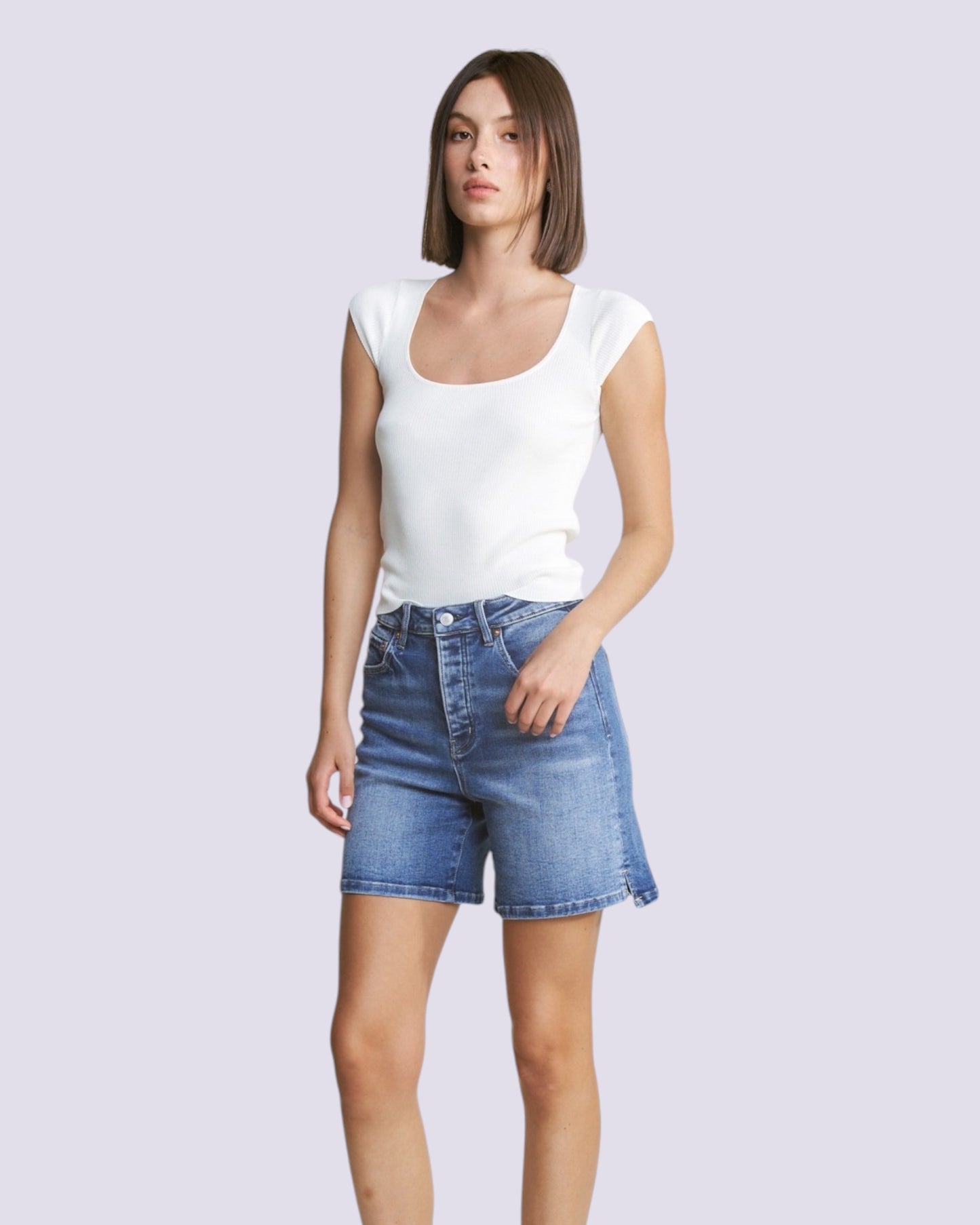 'Golden Hour' Bermuda Shorts