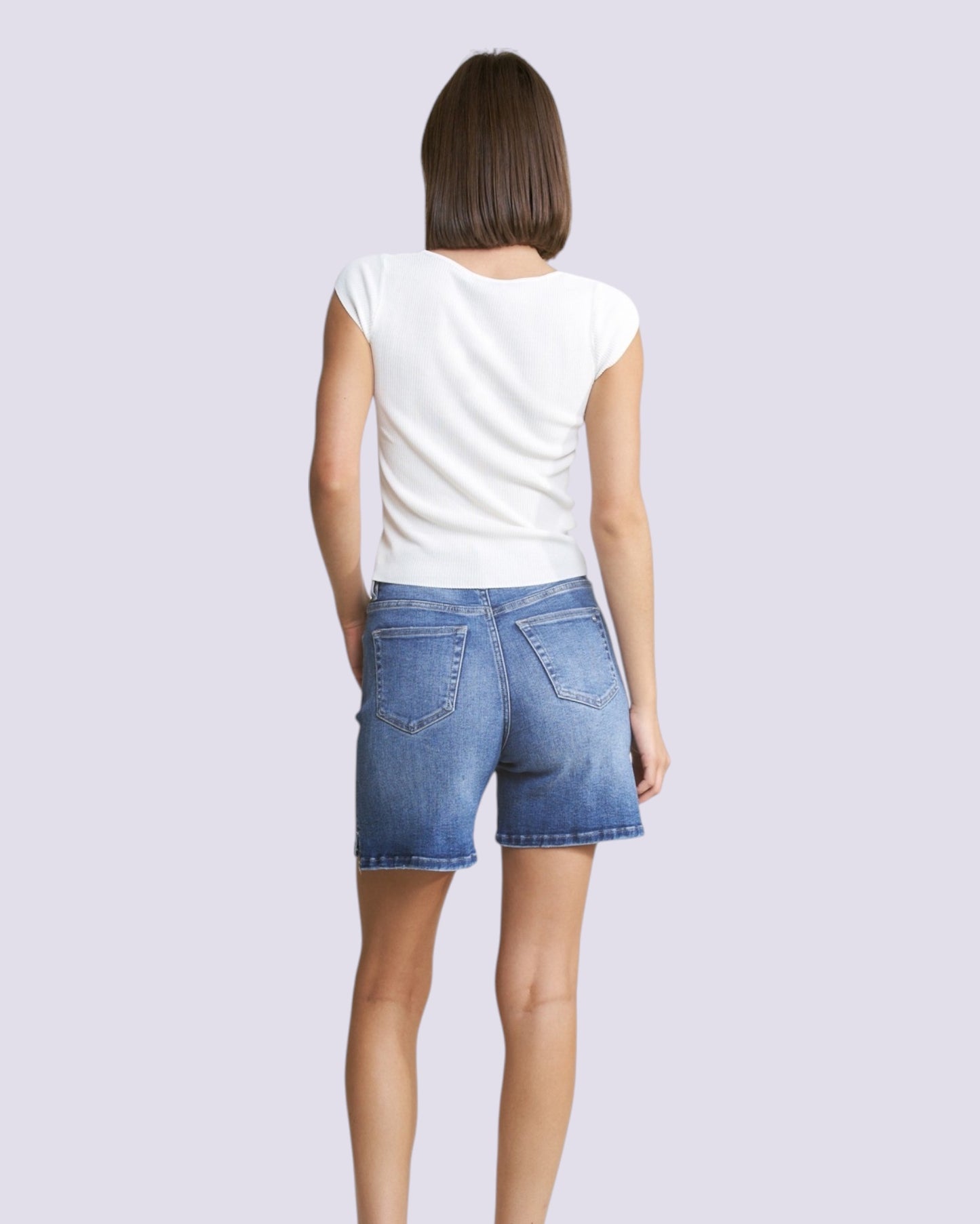 'Golden Hour' Bermuda Shorts