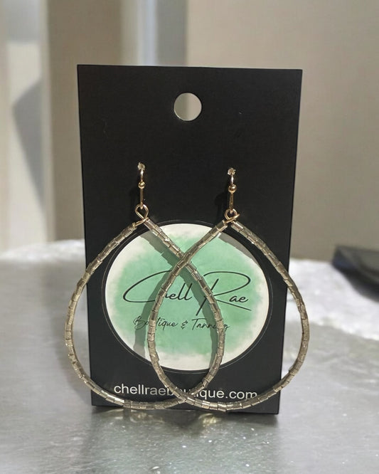 'Lily Falls' Teardrop Earrings