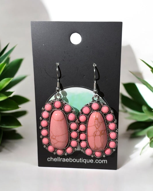 'Whispering Rose' Earrings