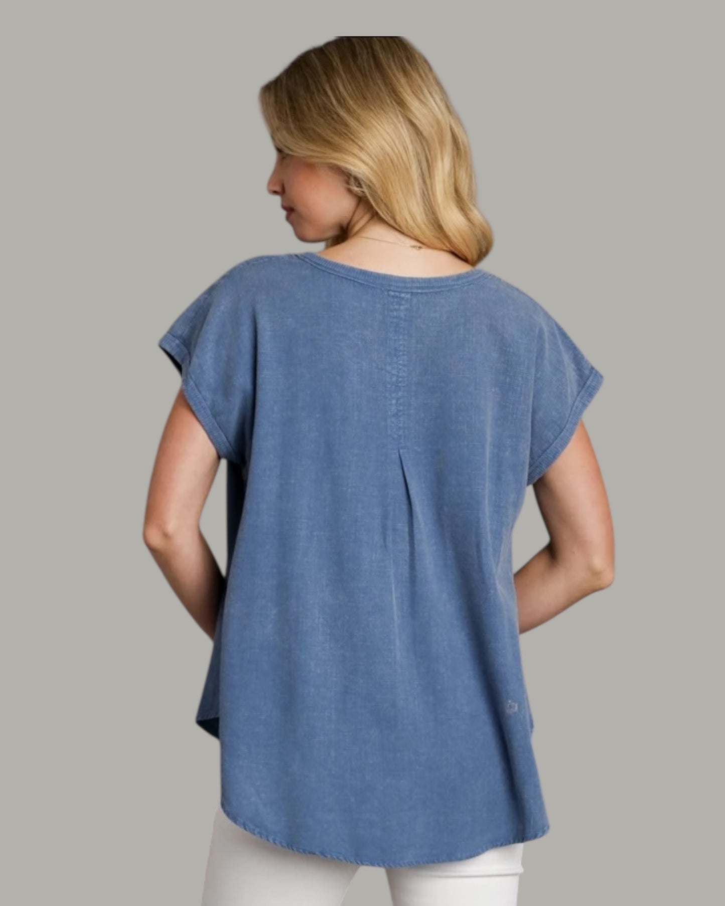 ‘Stone Wash’ Top