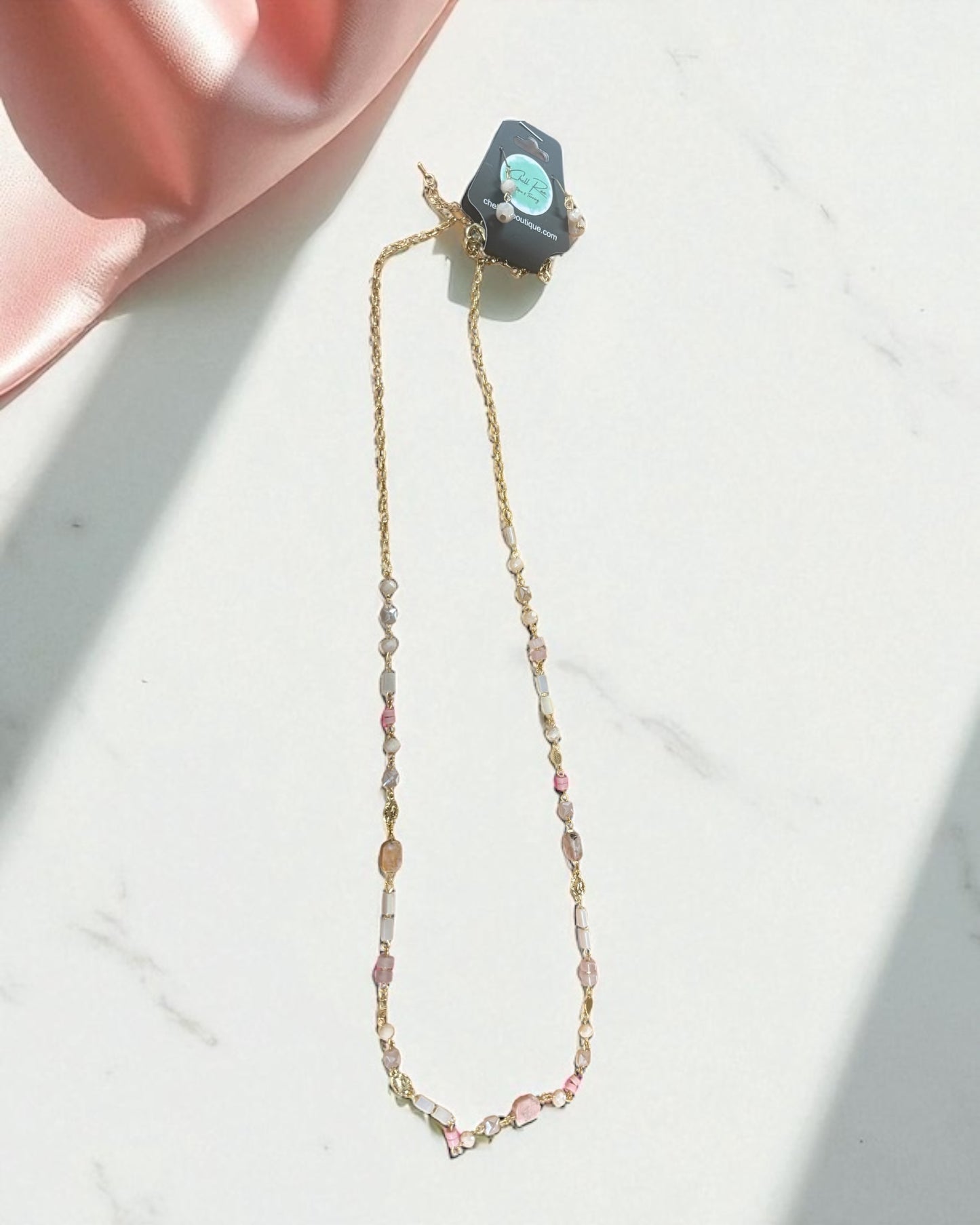 'Dawn Rose' Necklace Set