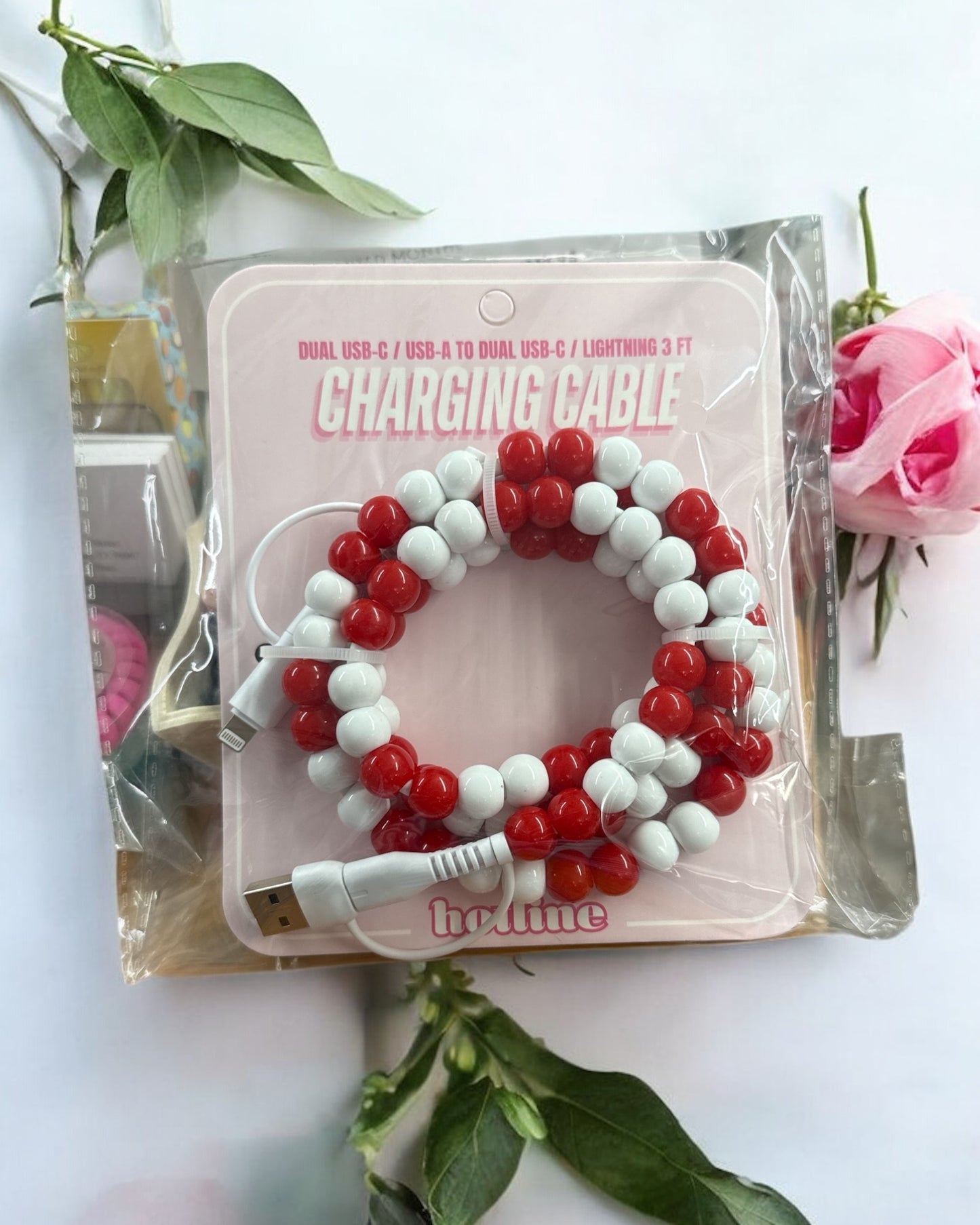 'Pretty Pearl' Charging Cables