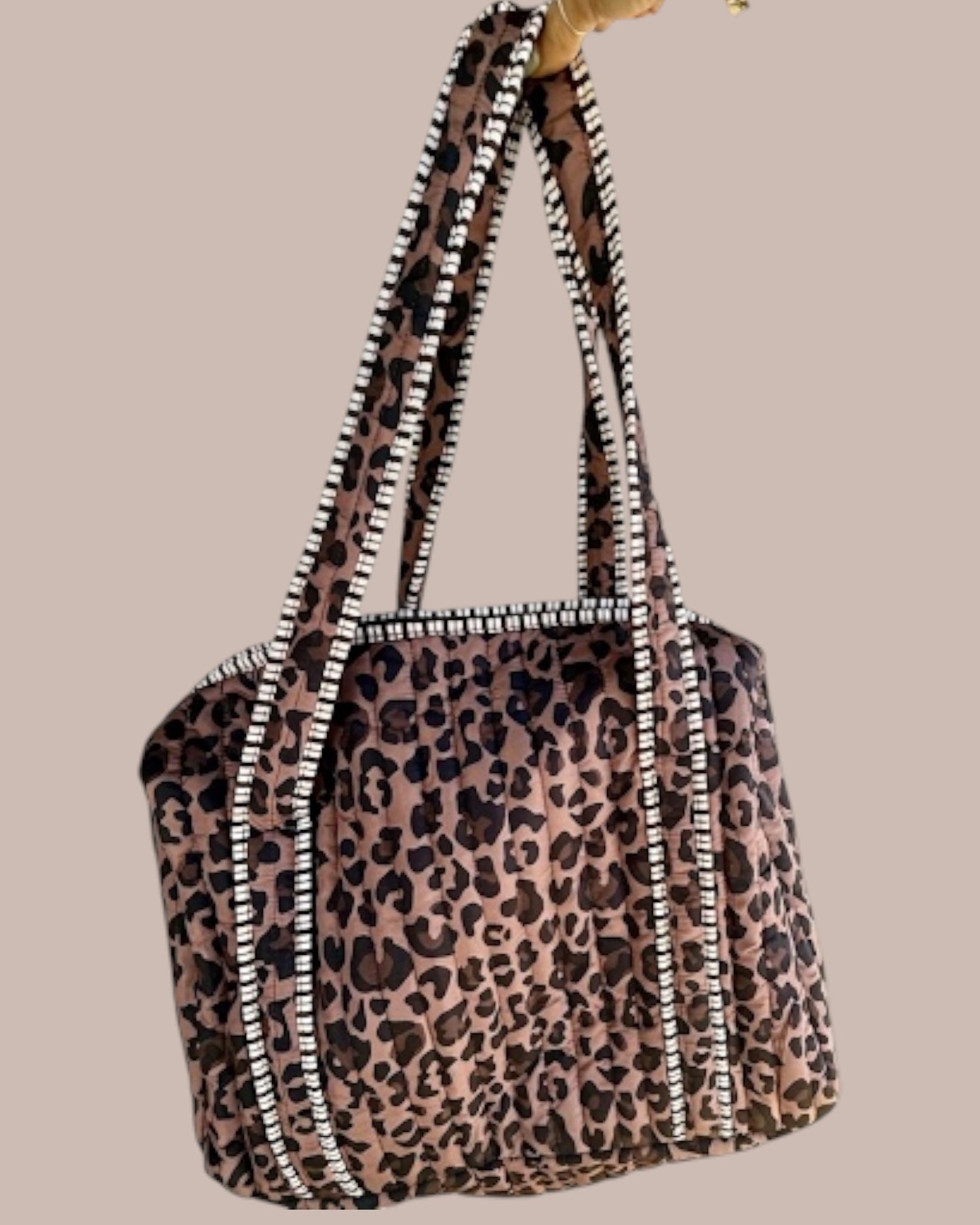 ‘Leopard Luxe’ Travel Tote