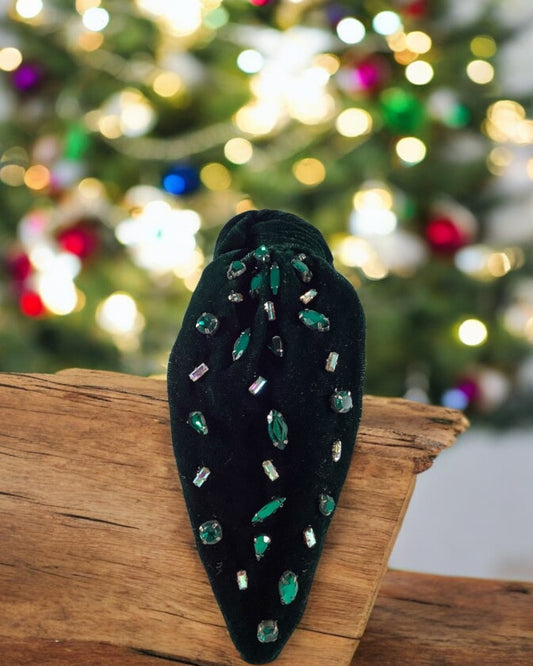 'Emerald Knots' Headband