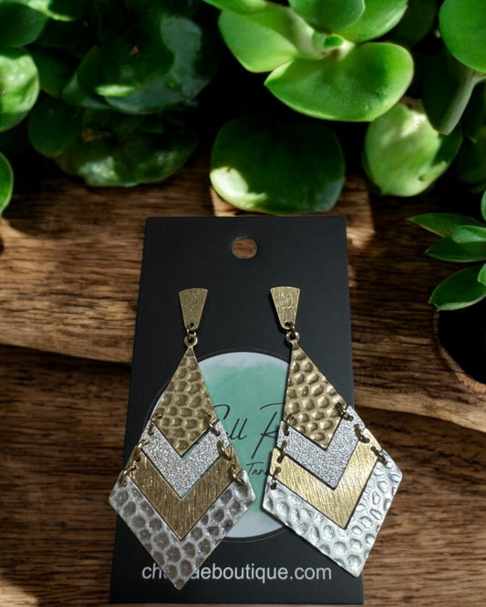 'Golden Horizon' Earrings