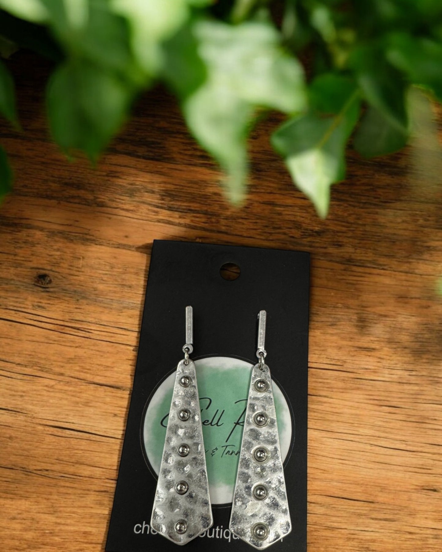 'Silver Radiance' Earrings