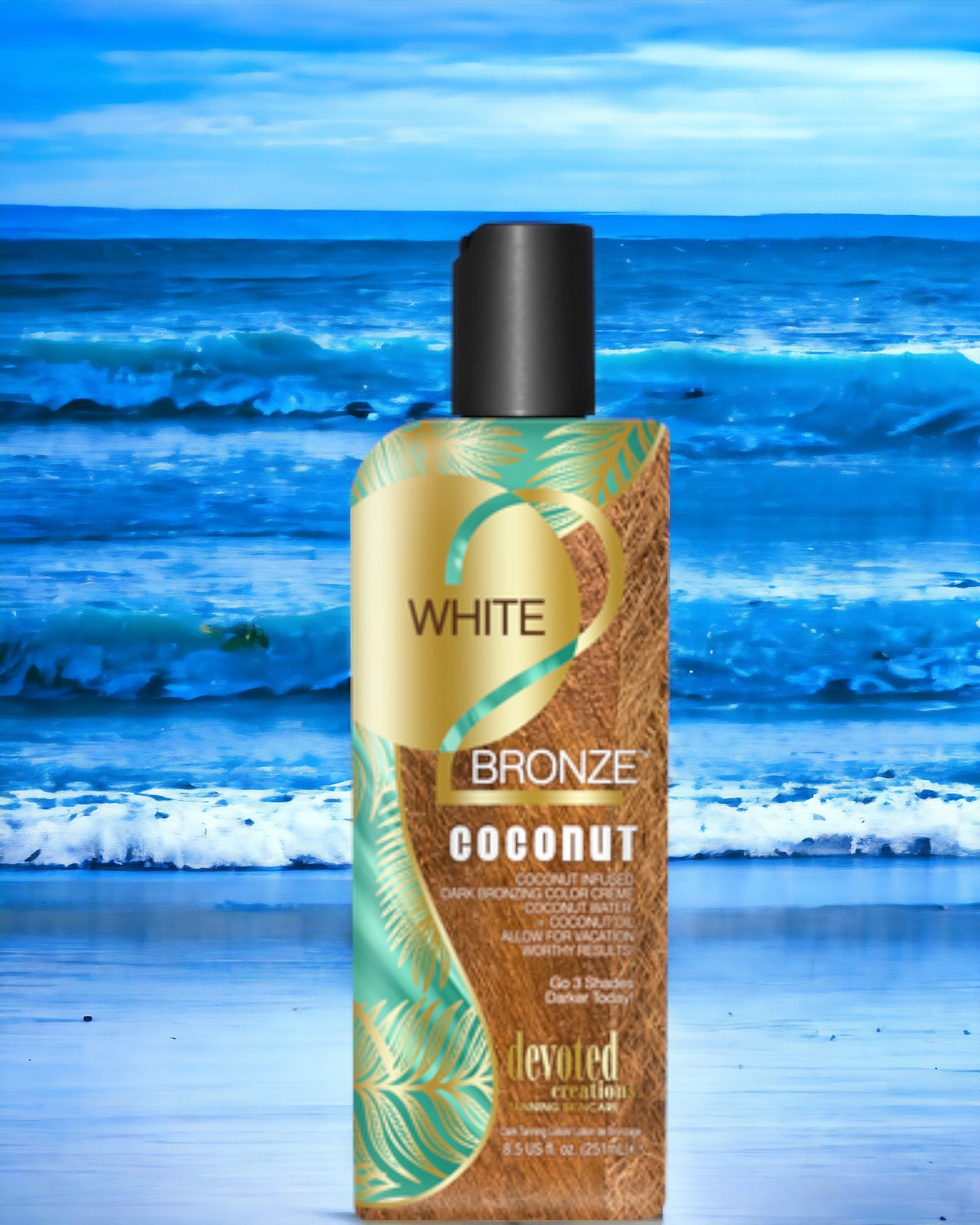 Devoted Creations White 2 Bronze Coconut