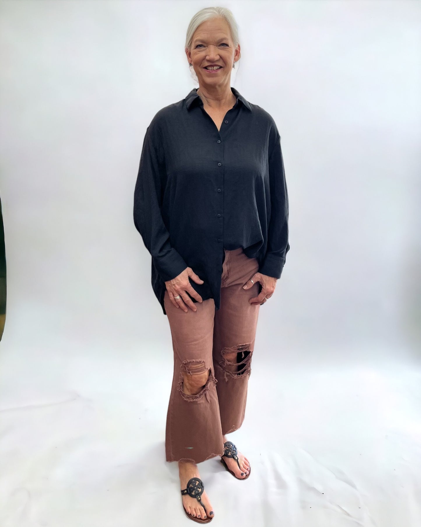 90's 'Leslie' Crop Flare