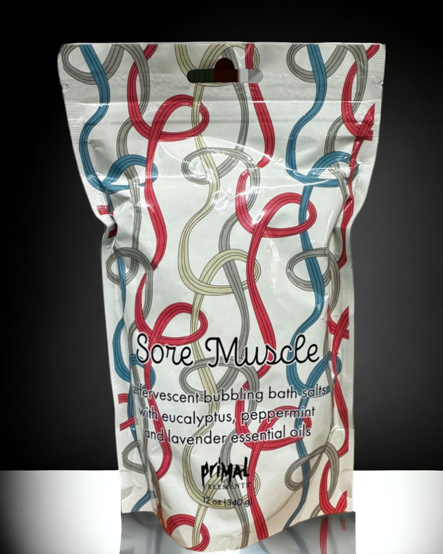 SORE MUSCLE Bubbling Bath Salts