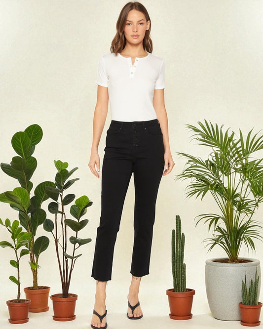 'Simply Put' Cropped Jeans