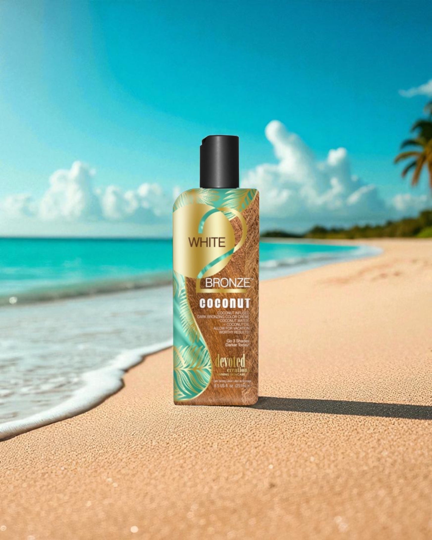 Devoted Creations White 2 Bronze Coconut