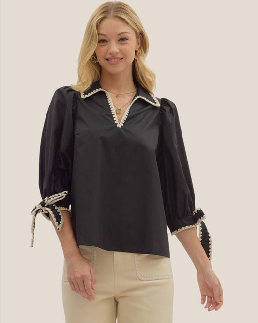 'Brunch Chic' Top - T28459