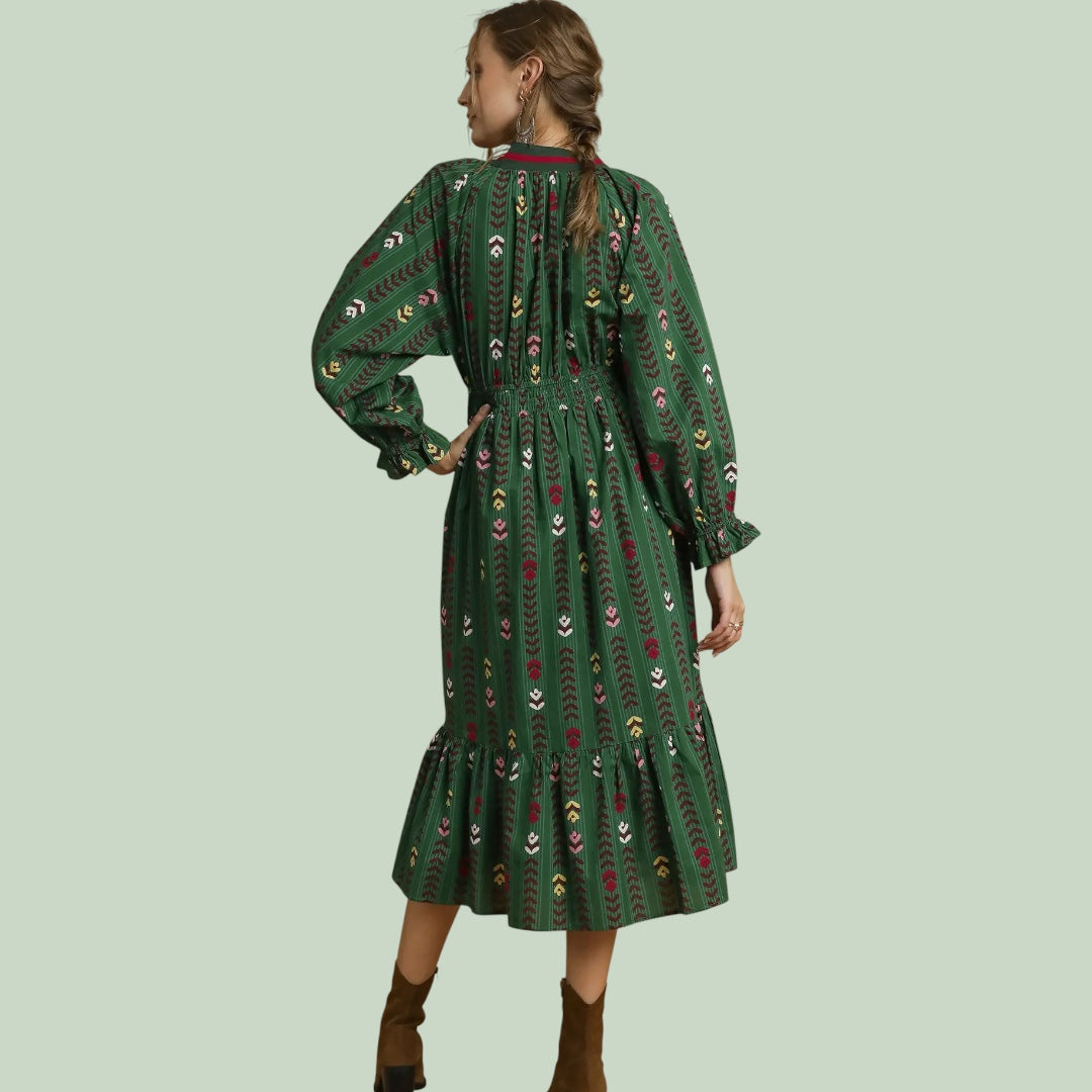 'Let's Groove' Midi Dress