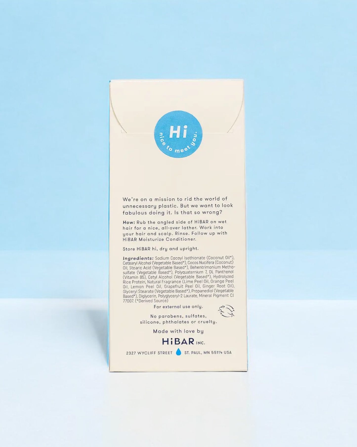 HiBAR Moisturize Shampoo Bar