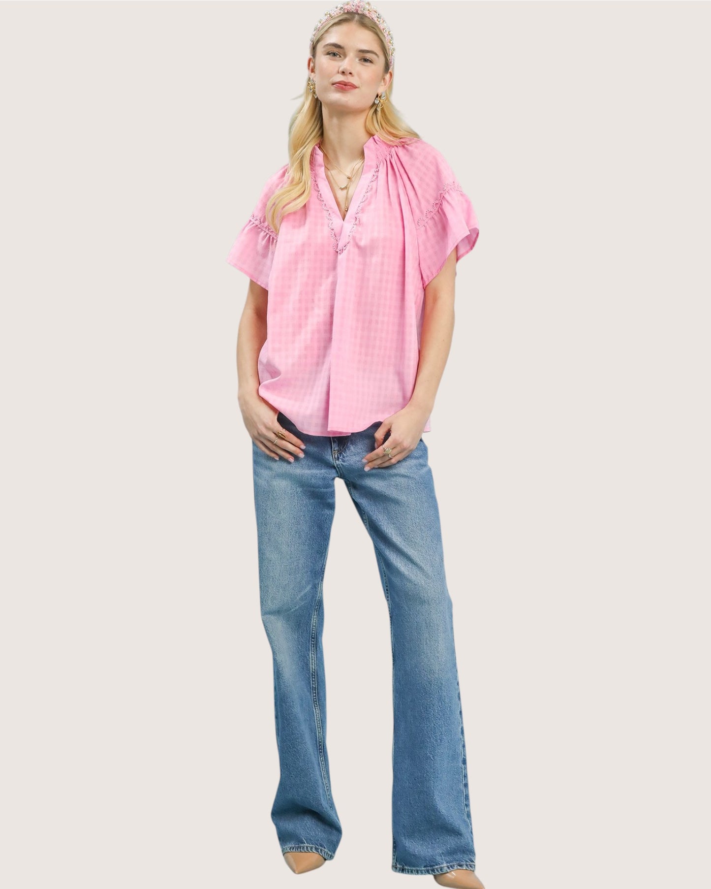 'Cotton Candy Kisses' Top
