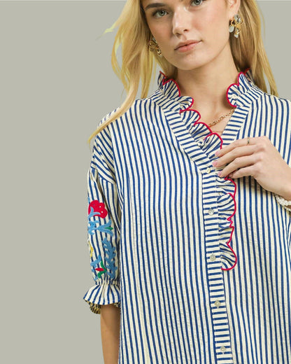 'Blue Lagoon' Top