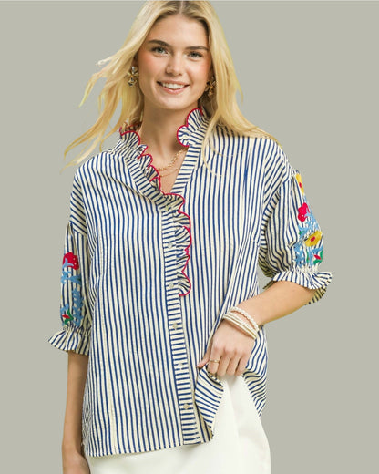 'Blue Lagoon' Top