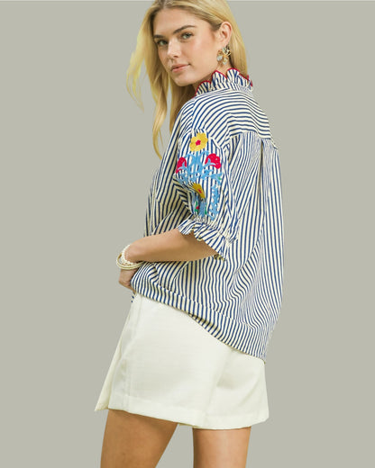 'Blue Lagoon' Top