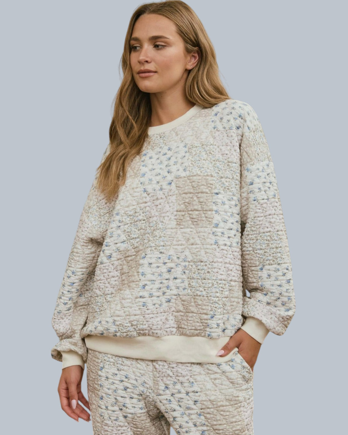 'Cottage Bloom' Crewneck