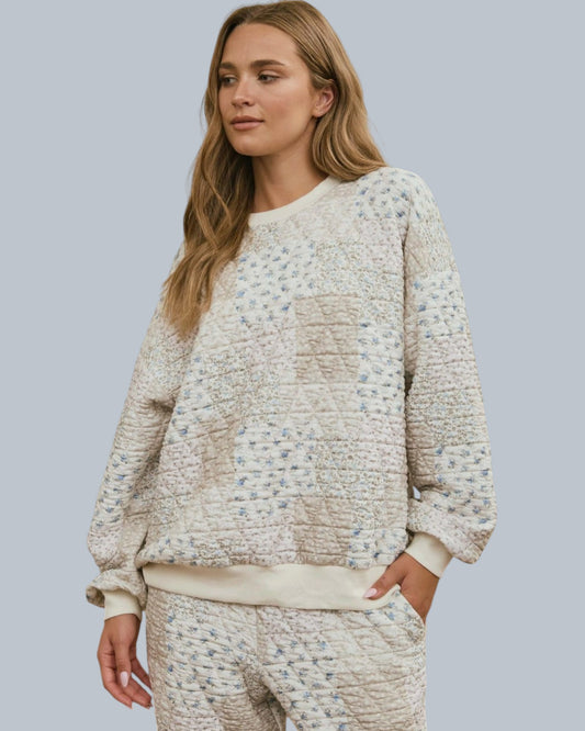 'Cottage Bloom' Crewneck