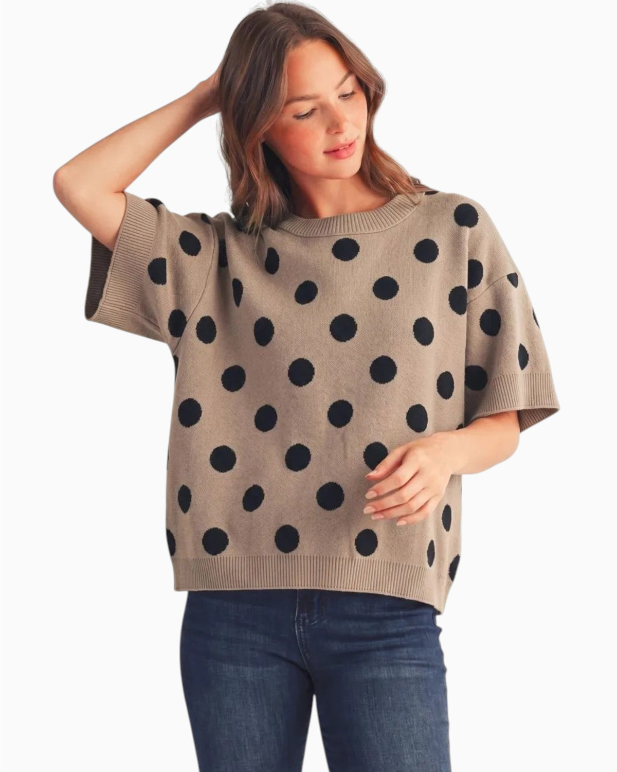 'Dot Me Up' Top