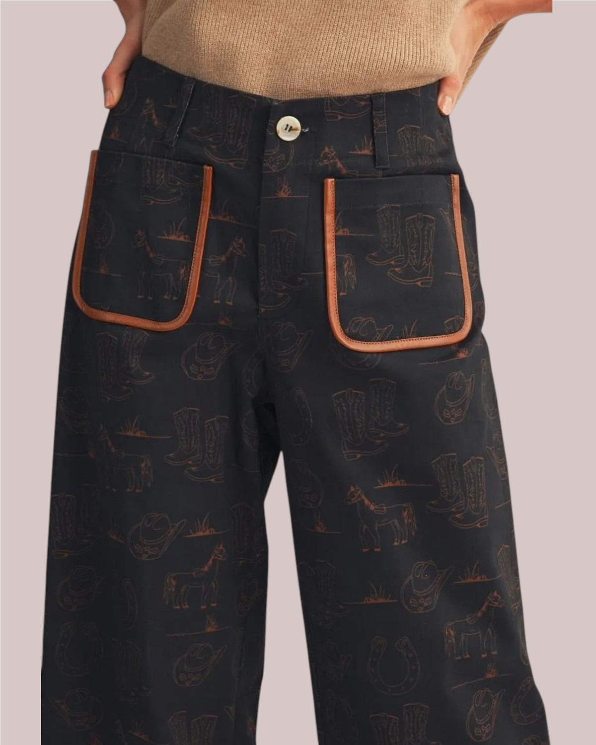 'Rodeo Rose' Pants