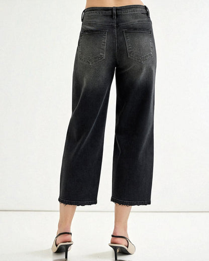 'Raven' Barrel Jeans