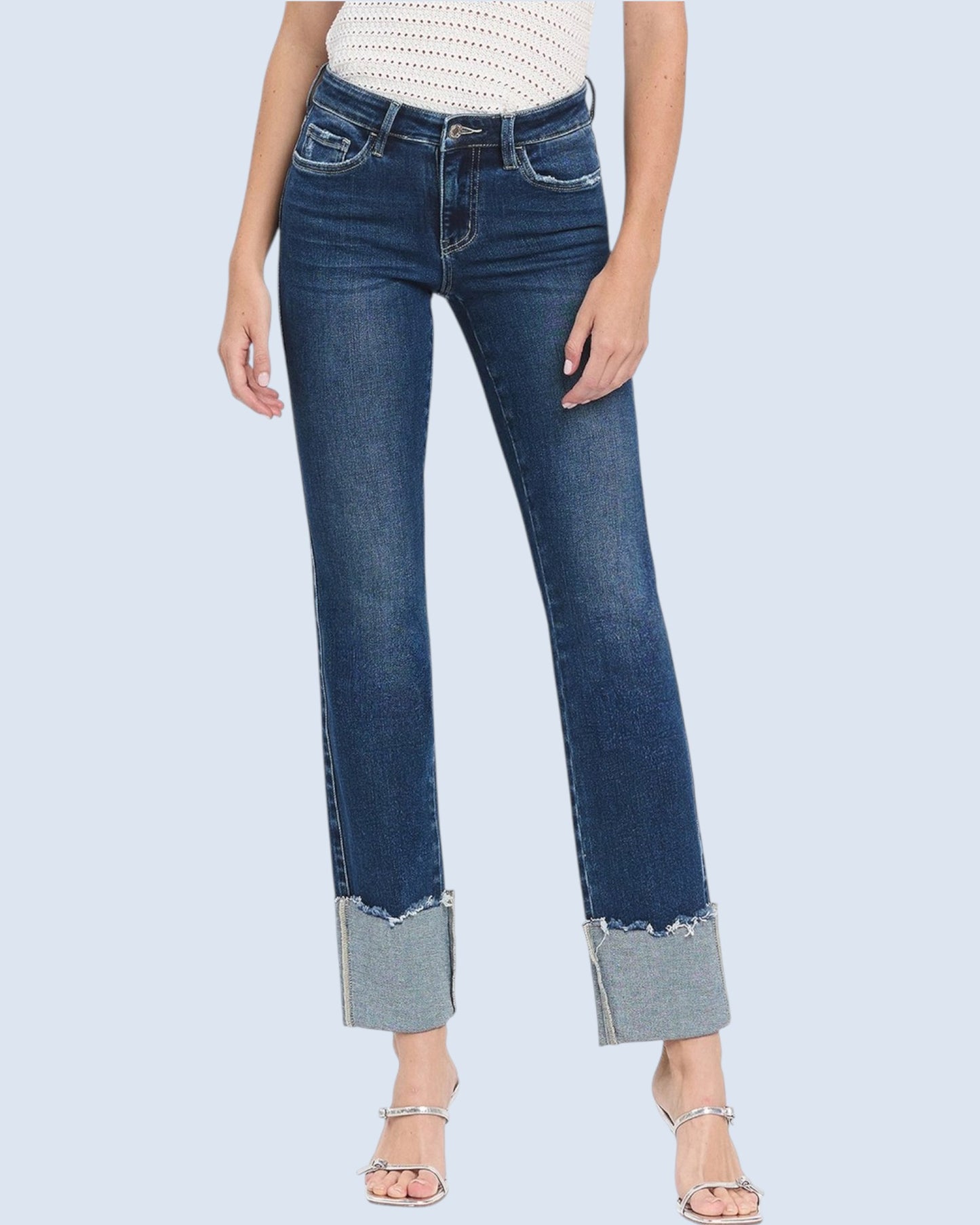 'Overheard' Mid-Rise Jeans