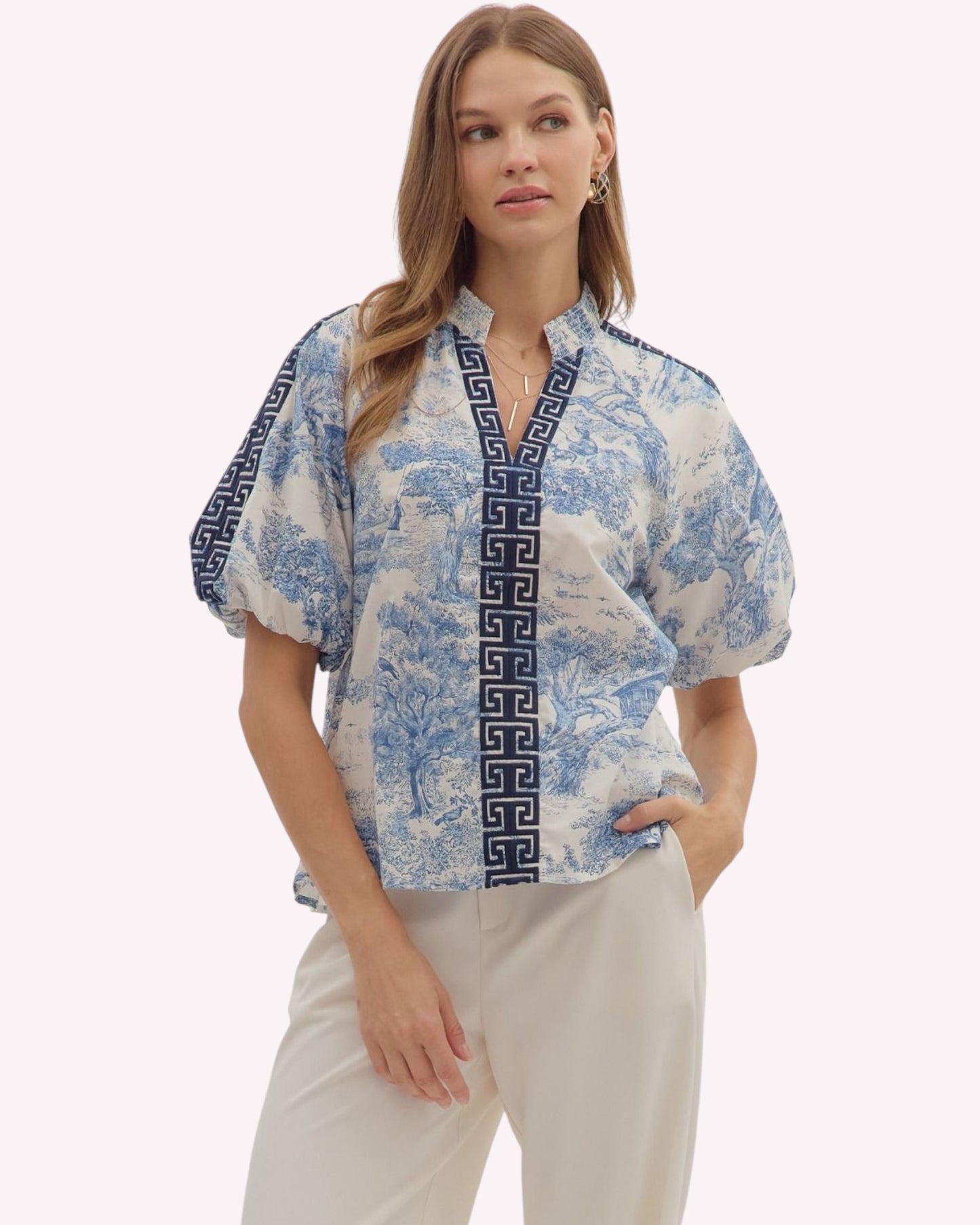 'Vineyard Bound' Top