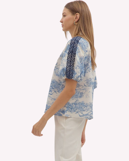 'Vineyard Bound' Top