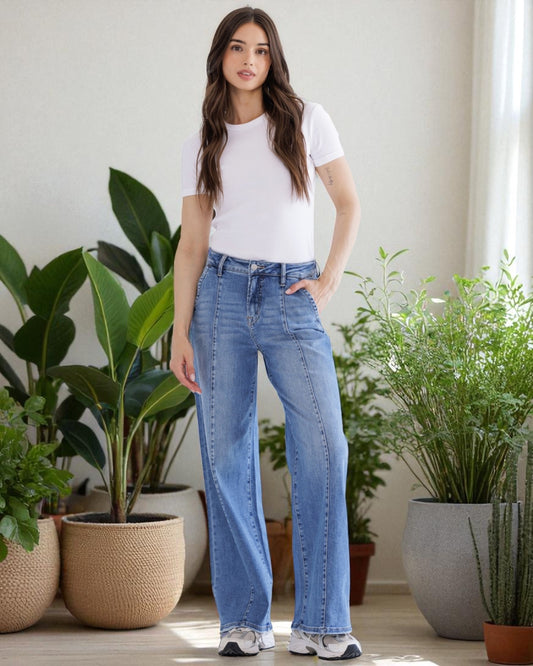 'Arizona' Wide Leg Jeans