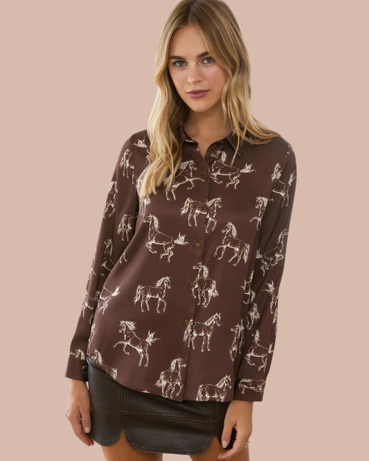 'Buckaroo Babe' Top