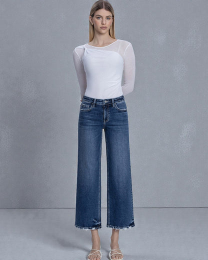 'Blissful' Wide Leg Jeans