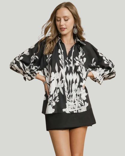 'Botanical Charm' Top