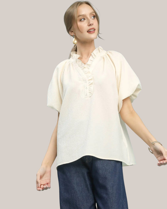 'Bohemian Whisper' Top