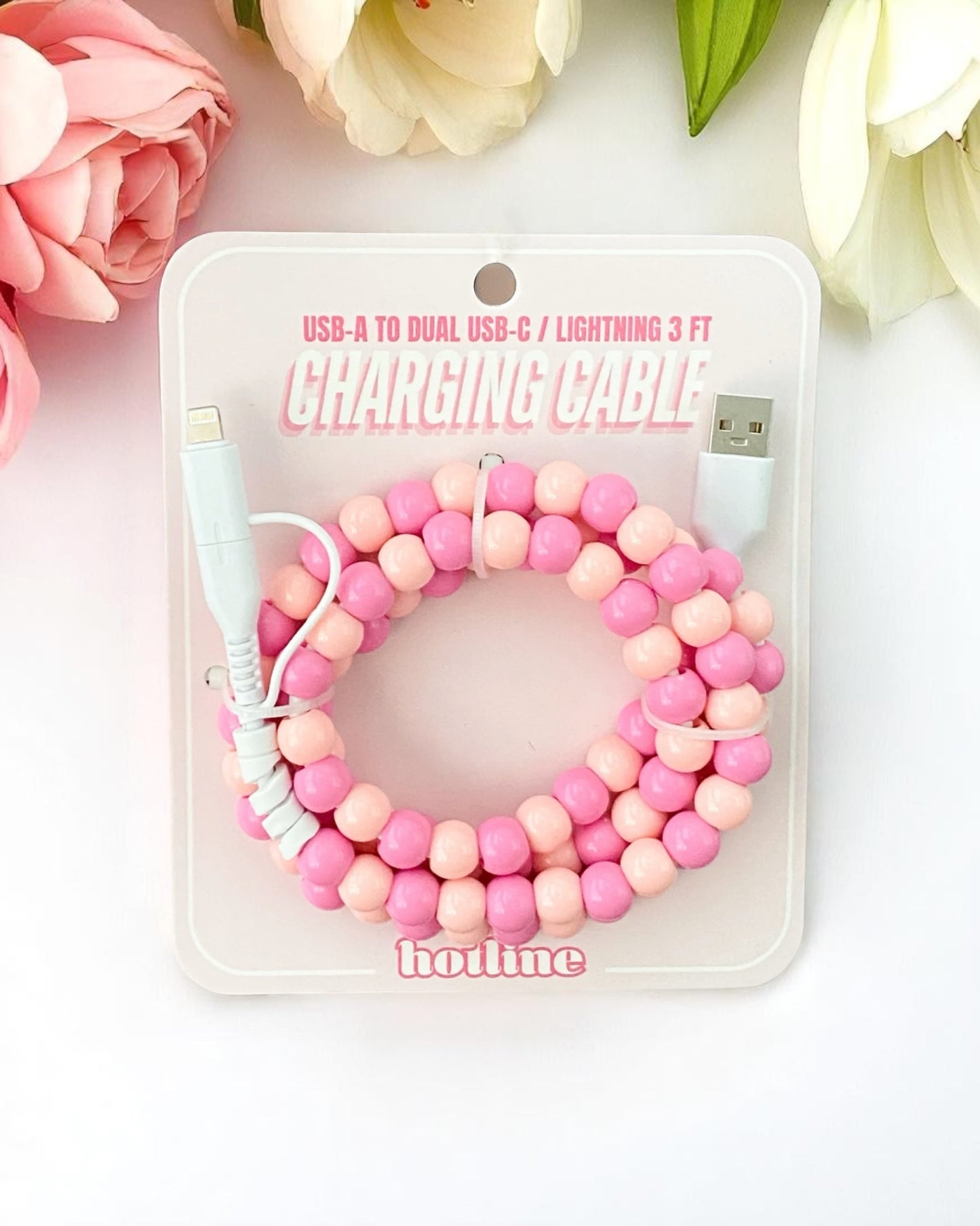 'Pretty Pearl' Charging Cables