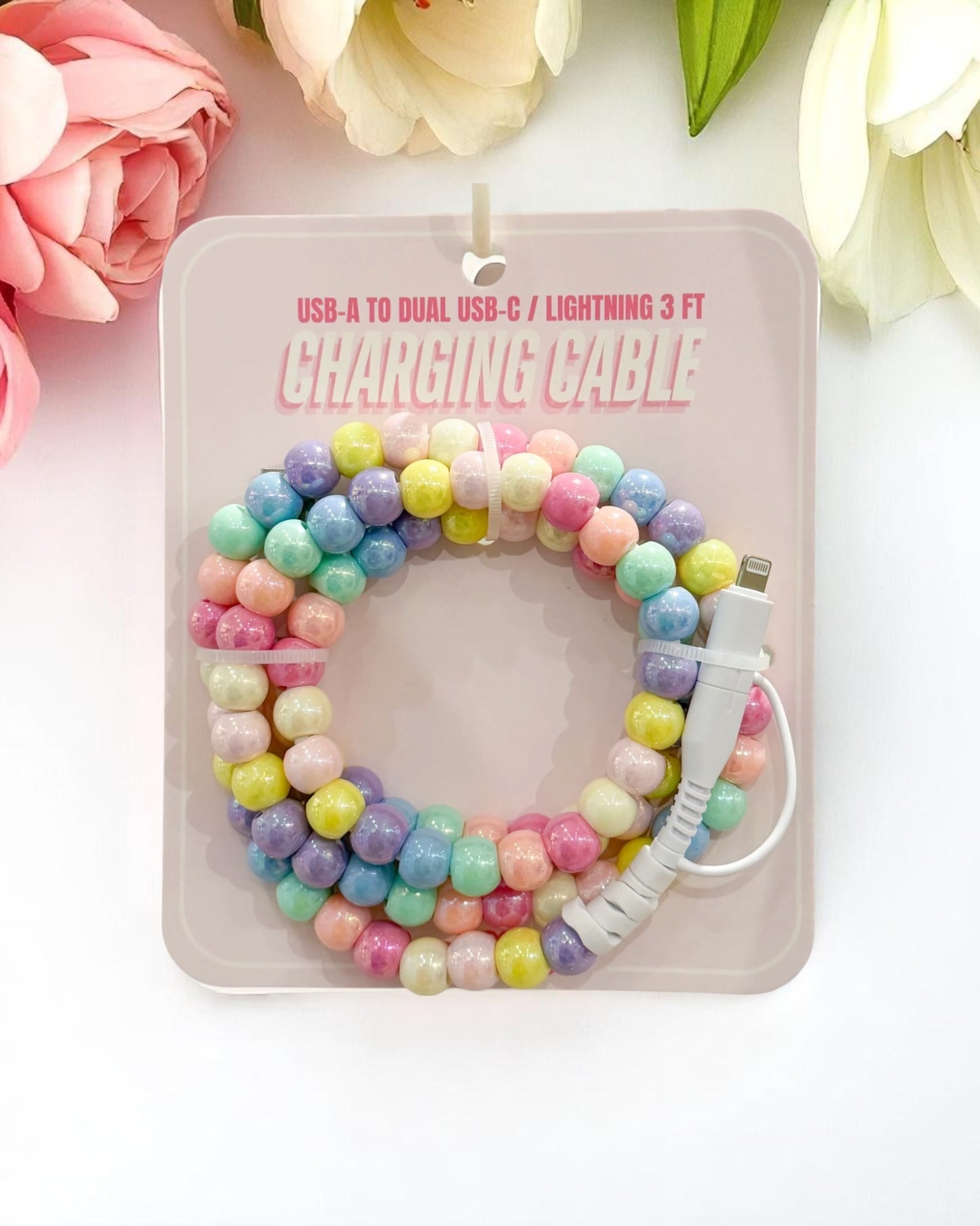 'Pretty Pearl' Charging Cables