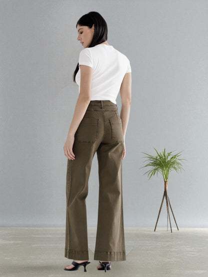 'City Stroll' Wide Leg Jeans